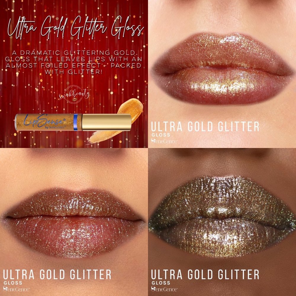 LIPSENSE | Ultra Gold Glitter Gloss *RETIRED*